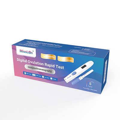 OEM HCG প্রেগন্যান্সি LH হোম ওভুলেশন টেস্ট কিট স্ট্রিপস ইউরিন DC0891